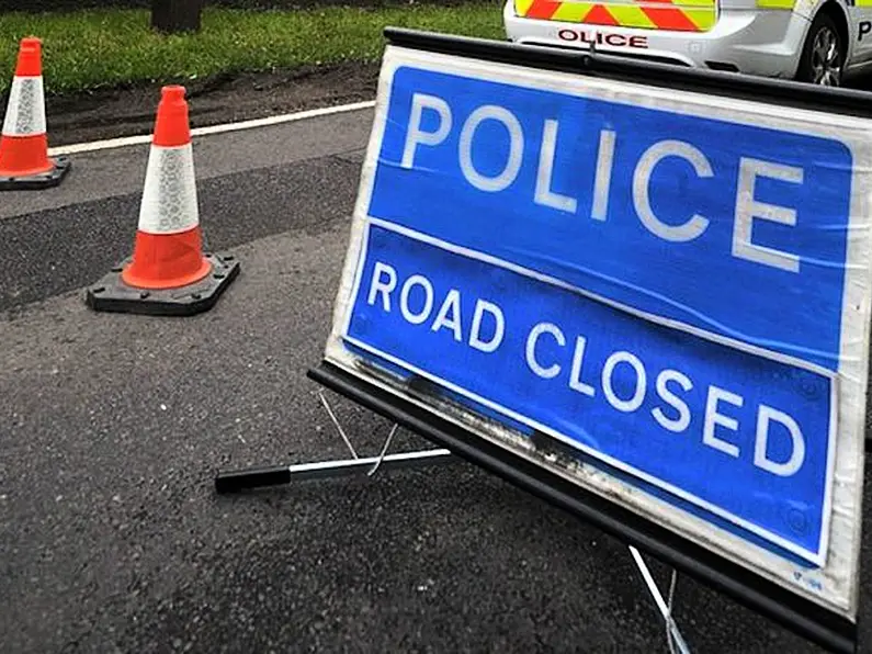 Emergency services at scene of collision in Ballinamallard