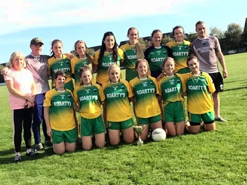 Naomh Columba win All-Ireland junior women's sevens shield title