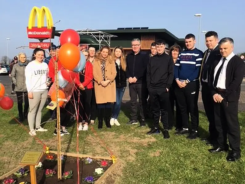 Colleagues hold tree planting ceremony to remember Jimmy Loughlin