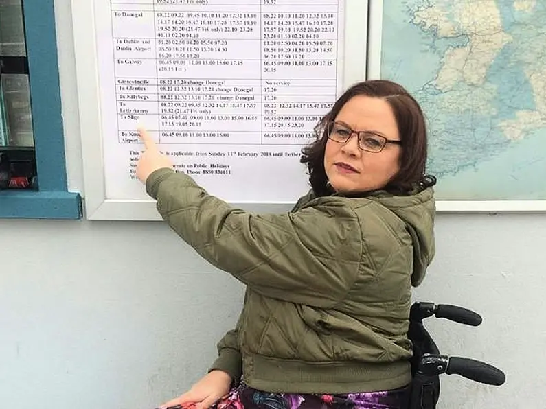 Donegal woman launches campaign for wheelchair friendly bus route