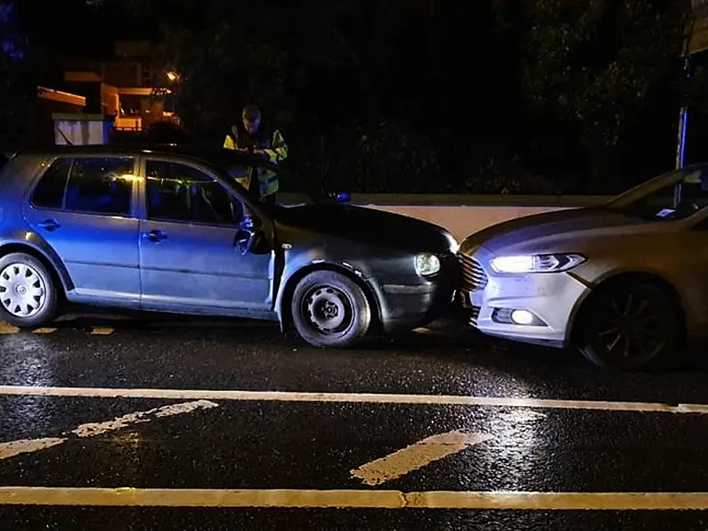 Sligo Gardai arrest a man for dangerous driving following collision with Garda car