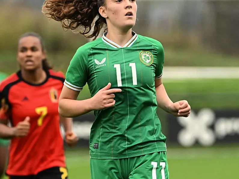 Jodie Loughrey scores in Ireland U19 Euros qualifier