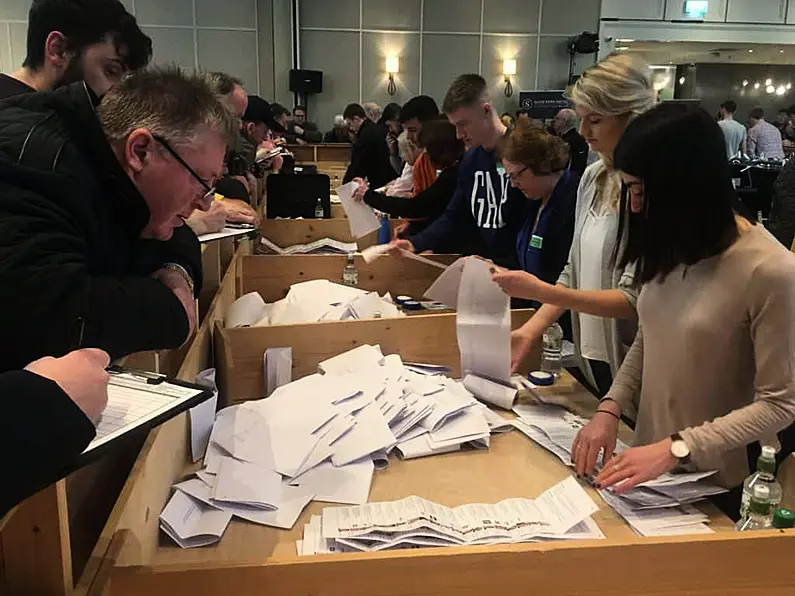 Second count underway in Sligo-Strandhill