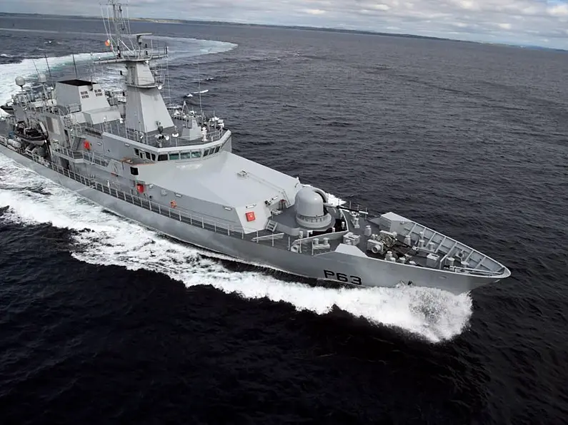 Naval ship opens to public as it docks in Killybegs