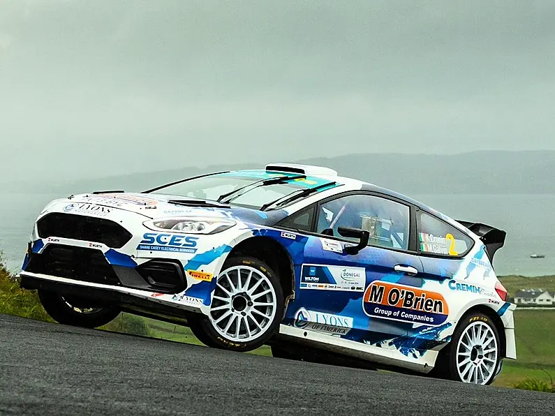 Matt Edwards leads Donegal International Rally after Day 1