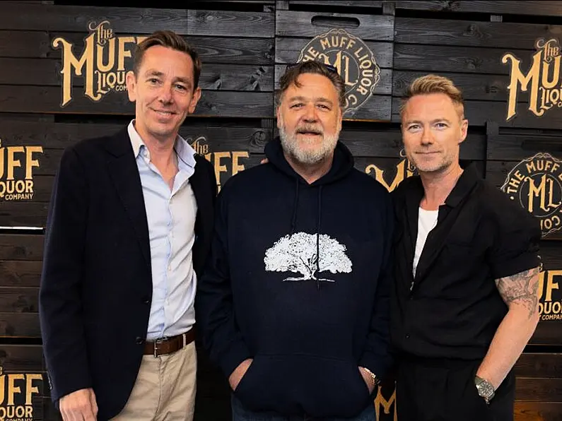 Russell Crowe arrives in Donegal to invest in local distillery