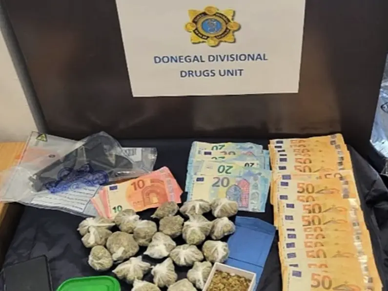 Drugs, cash and air pistol seized following Donegal raid