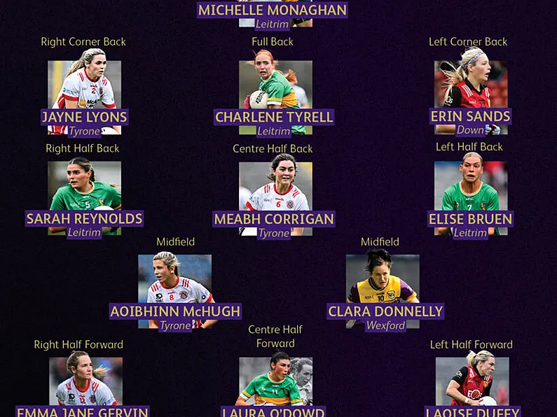 Seven Leitrim players feature in LGFA Team of the Championship