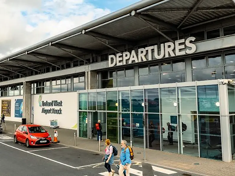 Work starts on new sheltered walkway at Ireland West Airport