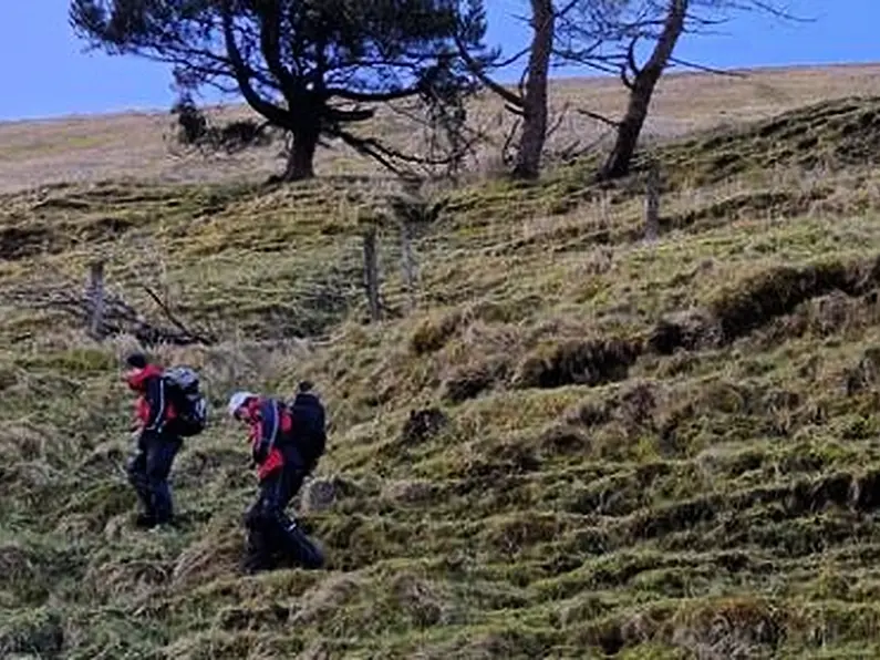 Hiker rescued after getting into difficulty on steep terrain in Sligo