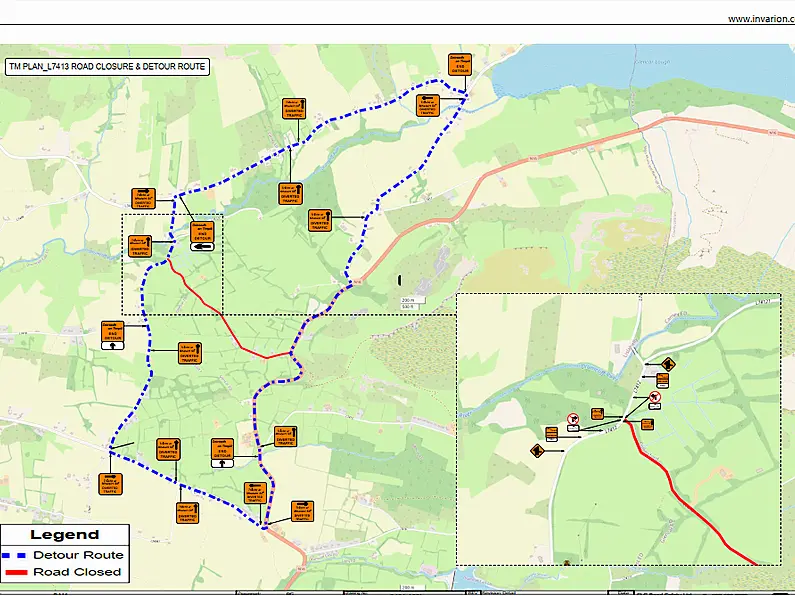 Diversions expected on Lugatober road from next week