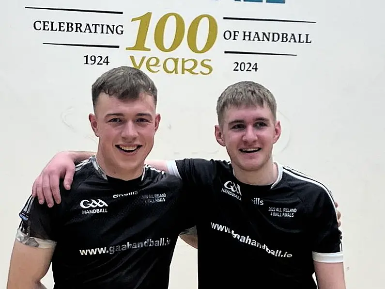 Sligo duo celebrate All-Ireland U21 handball victory