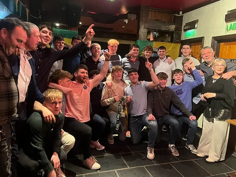 Leitrim U20 hurlers All-Ireland medals presentation