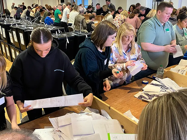 Counting underway in Sligo-Leitrim