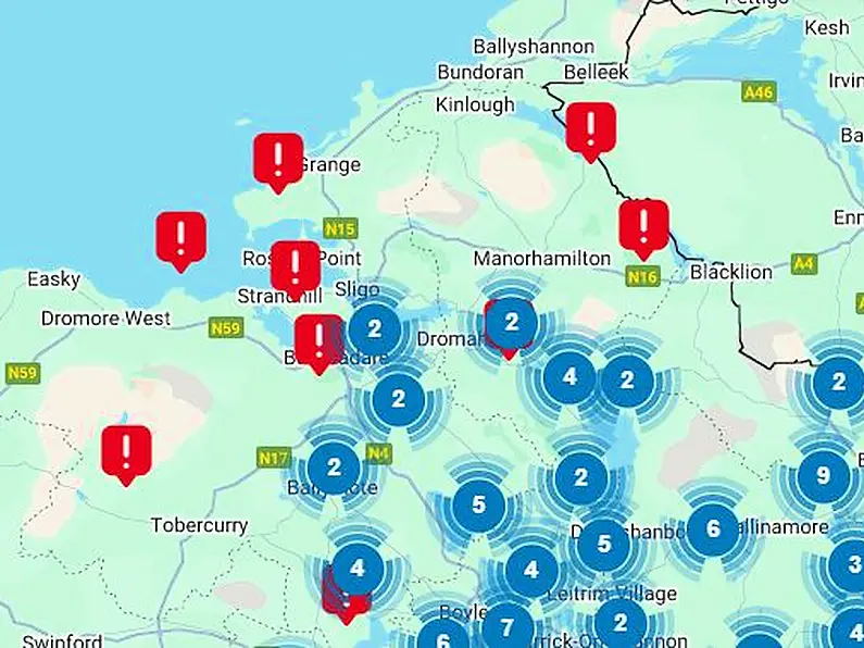 Parts of County Leitrim still without power following Storm Darragh