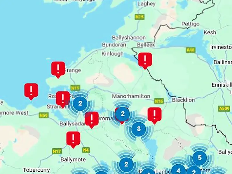 Homes & businesses in North West still without power