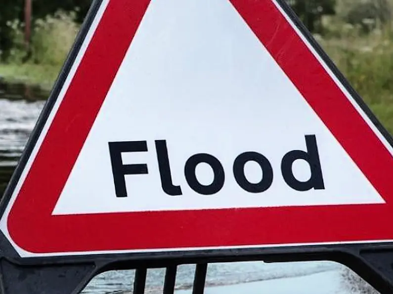 Road flooded in Sligo