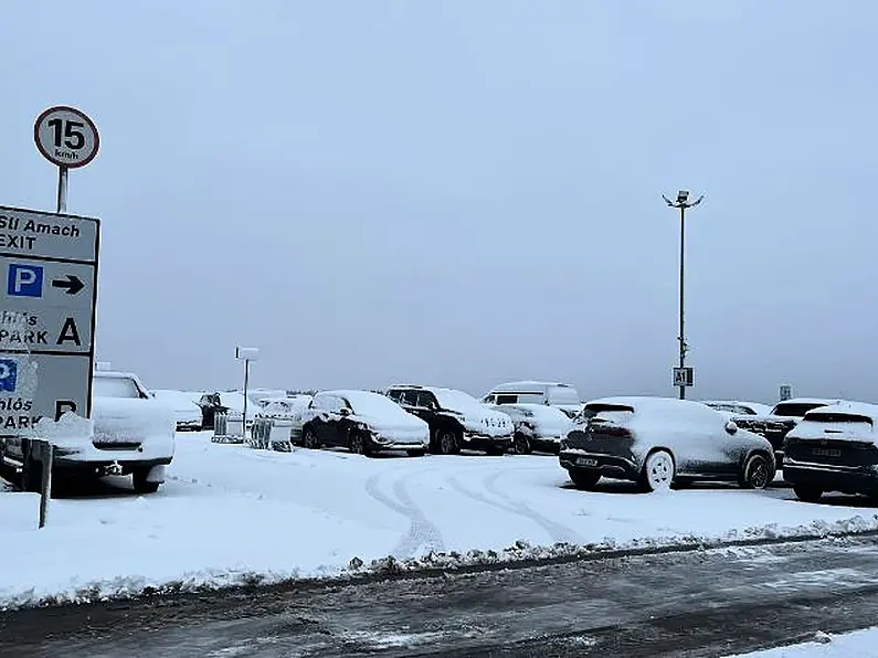 Treacherous conditions near Ireland West Airport causing delays