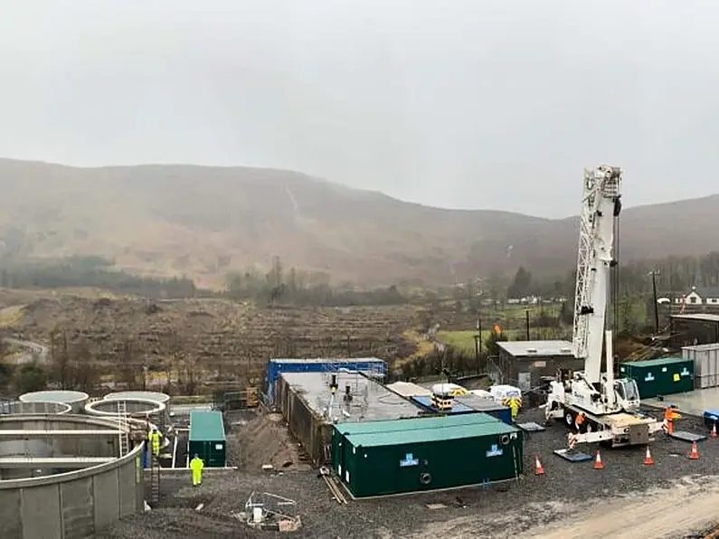 Recommencement of work on Lough Talt water treatment plant