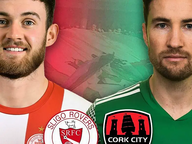 Sligo Rovers face Cork City on Saturday - online!