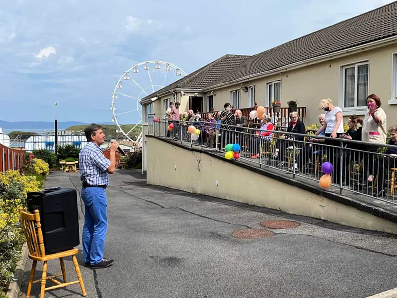 Daniel surprises nursing home residents