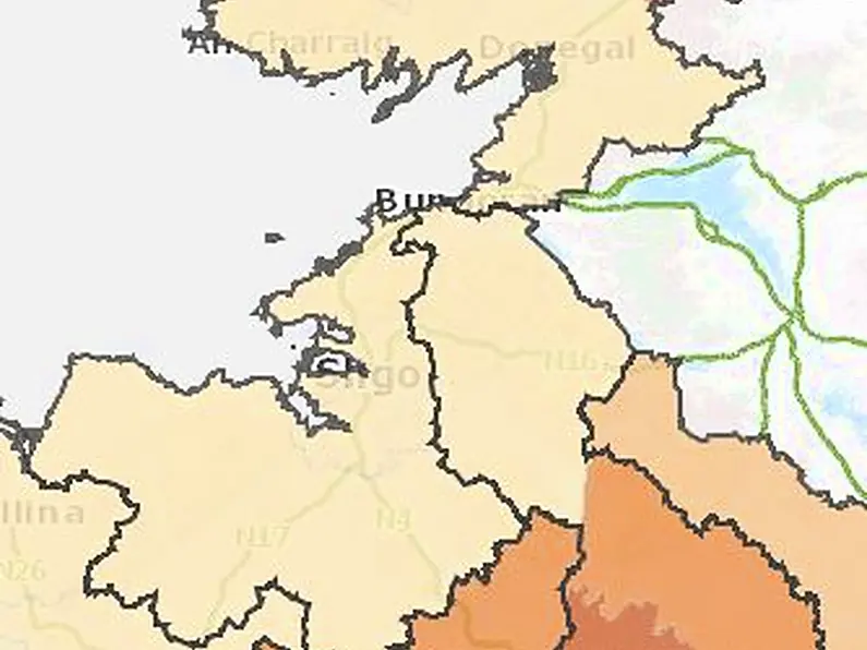 Covid rates rising in all areas of NW except Ballymote/Tubbercurry