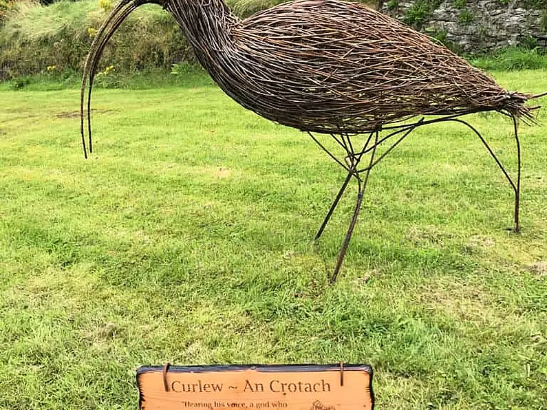 Bye, bye birdie: Moving statue in Drumshanbo