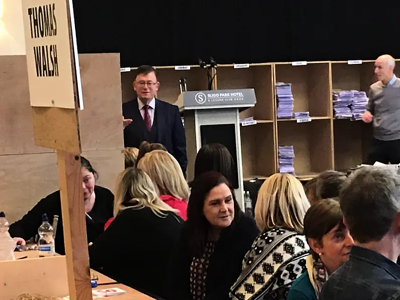 Count resumes in Sligo-Leitrim