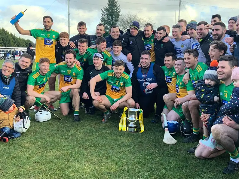 Donegal hurlers win league title