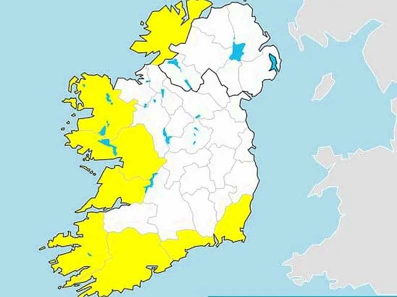 Status yellow wind warning issued for Donegal