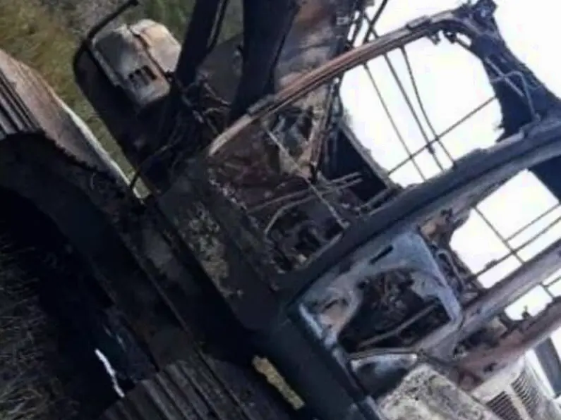 Garda Investigation launched following digger fire in North Leitrim