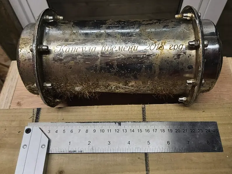 Russian time capsule discovered in Donegal