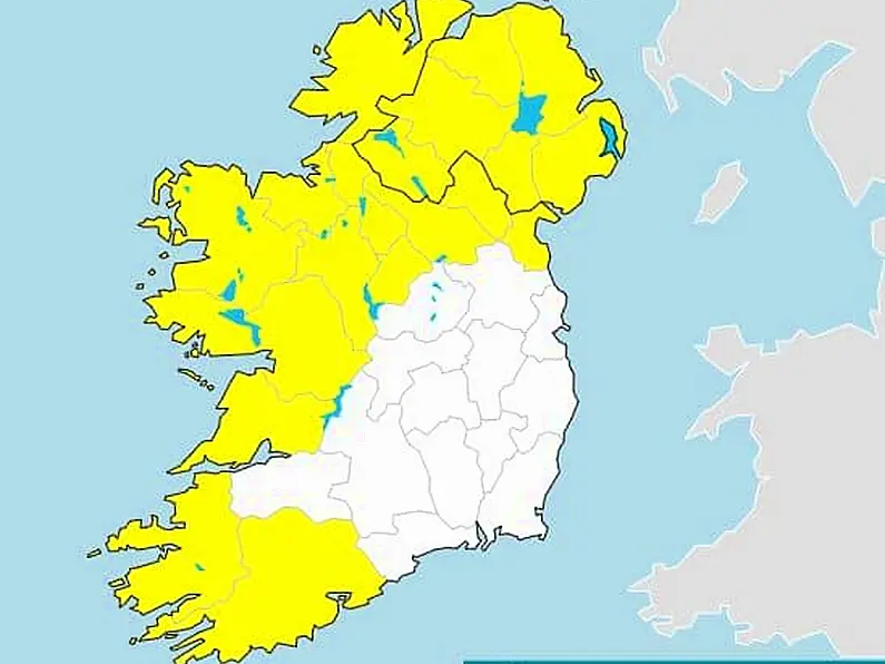 Two weather warnings in place for the north west