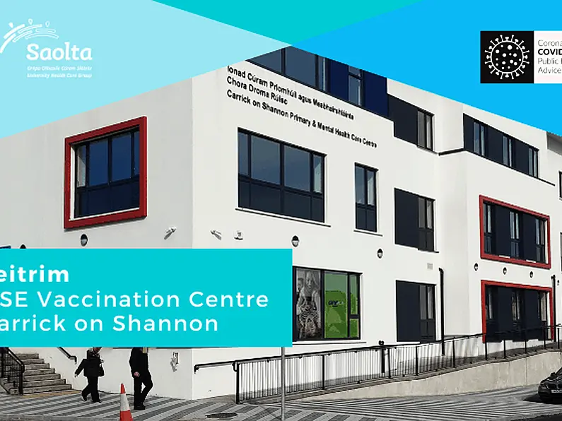 New Covid-19 vaccine centre open in Leitrim