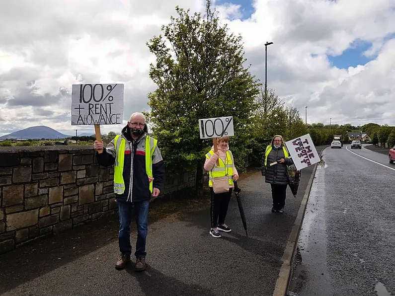 Mica protests staged to highlight  the plight of impacted home owners