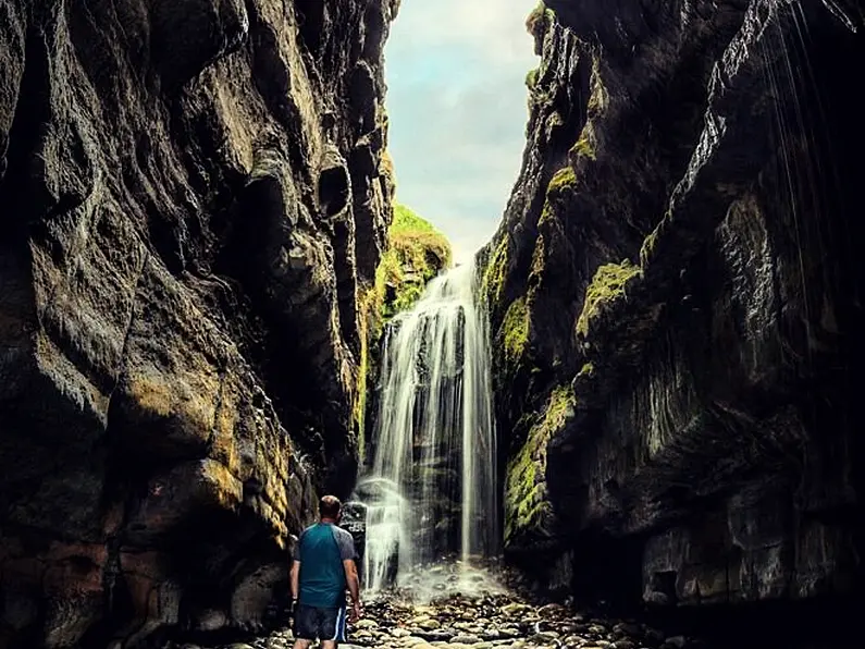 Woman taken to hospital after falling at Secret Waterfall in Largy