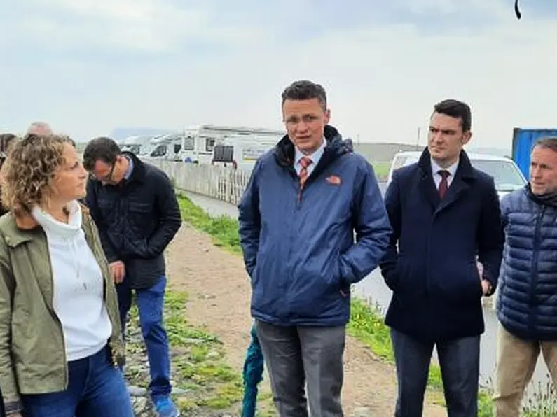 Minister for OPW visits Strandhill, Rosses Point to see coastal erosion