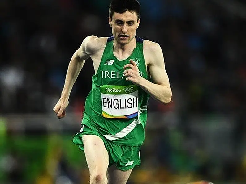 Donegal's Mark English runs in Olympic 800 metres