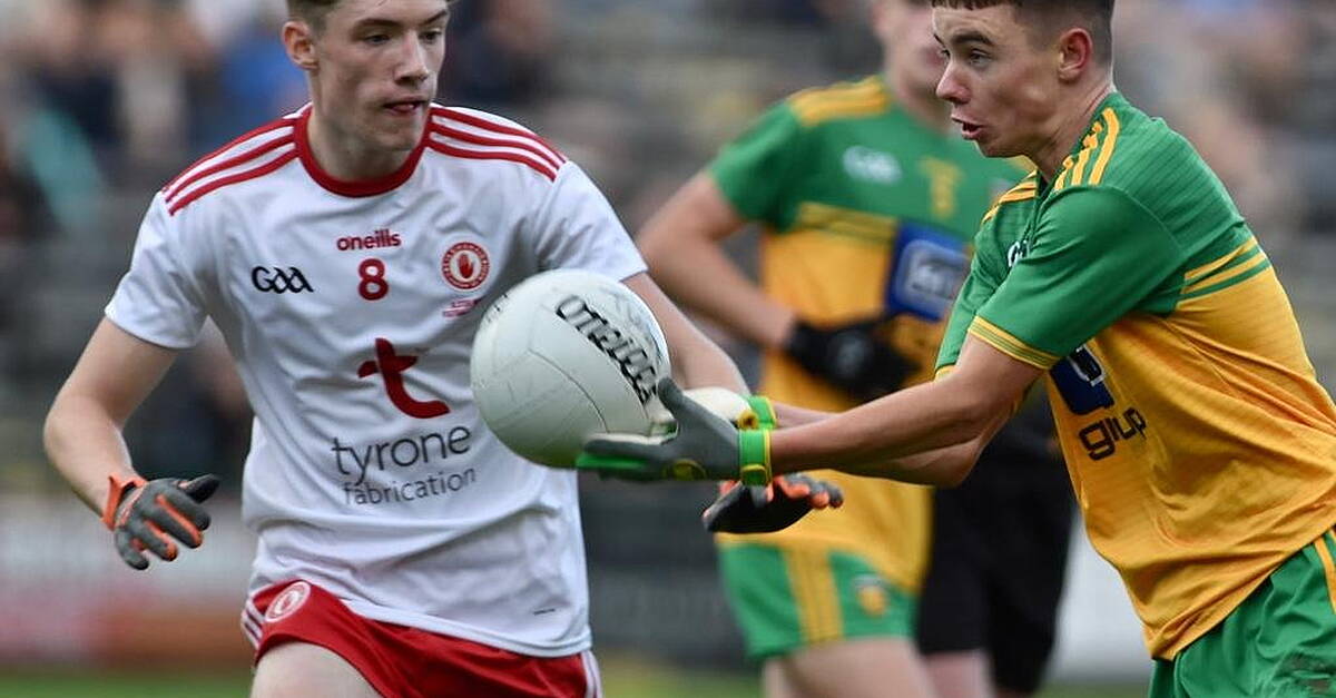 Donegal beaten by Tyrone in Ulster minor final | OceanFM