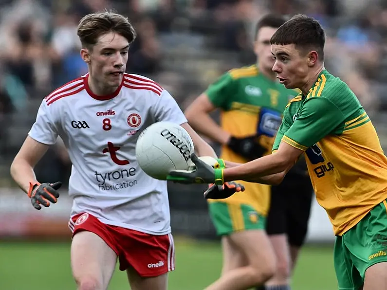 Donegal beaten by Tyrone in Ulster minor final