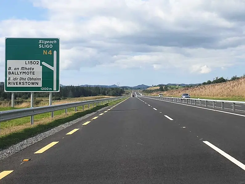 New stretch of N4 from Collooney to Castlebaldwin to be officially opened today