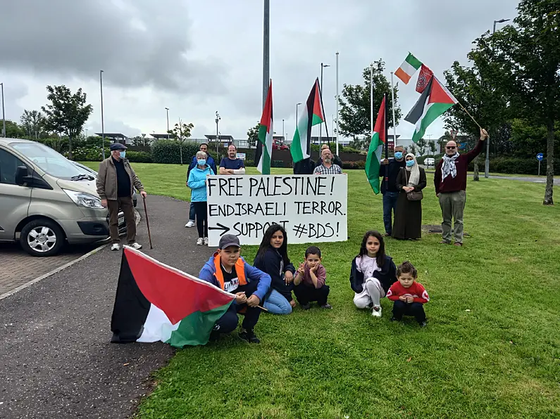 Protest calling for boycott of Israeli products taking place in Sligo today