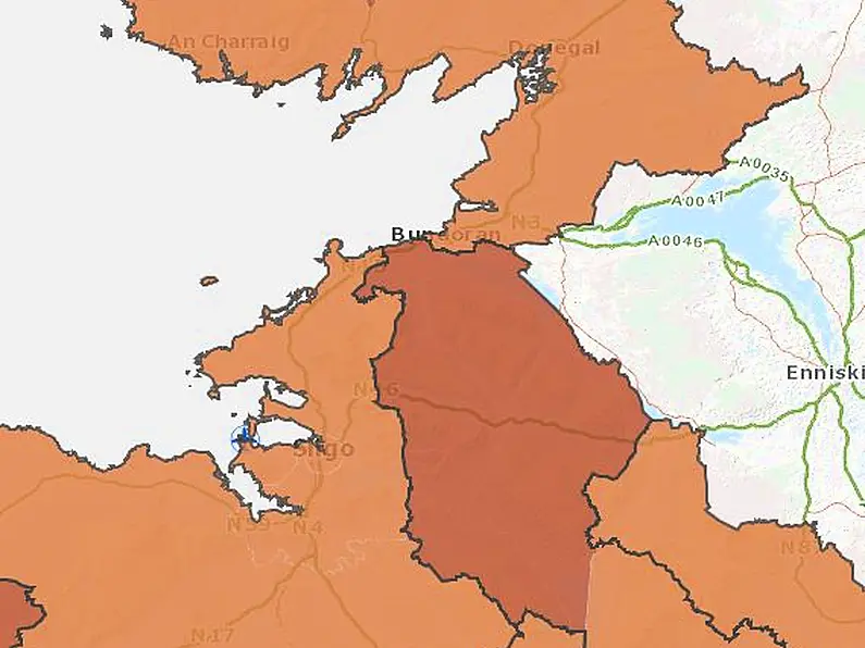 Decrease in Covid-19 14 day rate across the north west