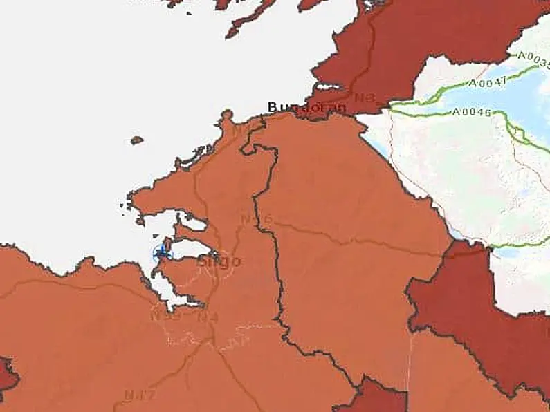 Covid rate decreases in most Local Electoral Areas across north west