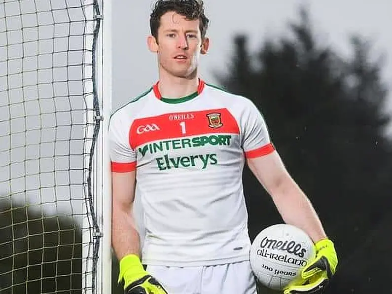 David Clarke calls 'time' with Mayo footballers