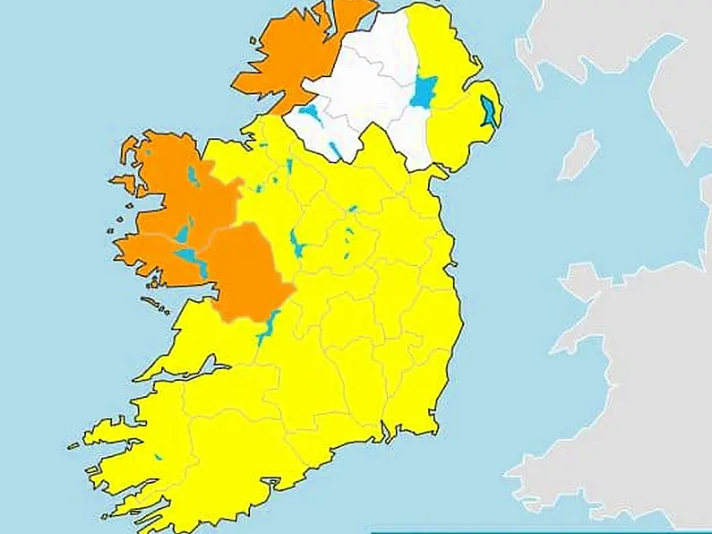 Two wind warnings for the north west