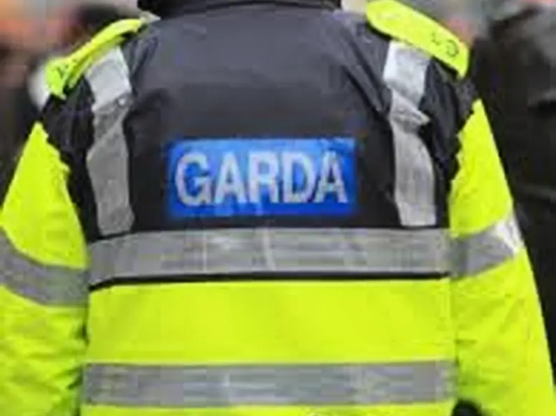 Gardai at scene of a death in Sligo town