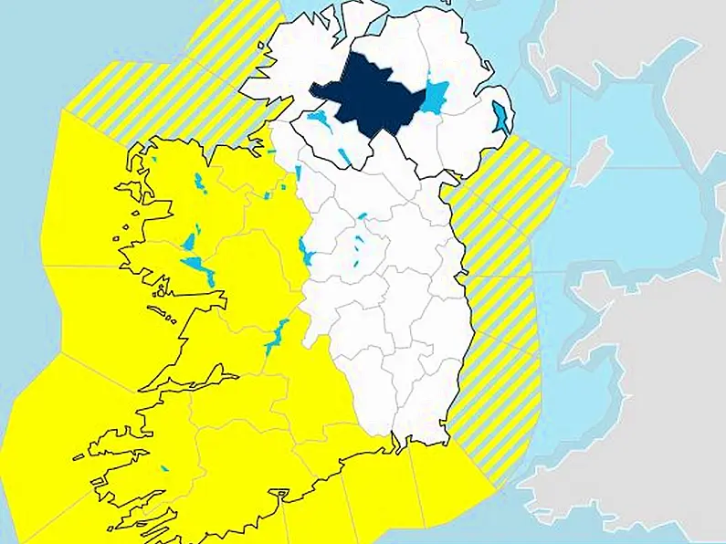 Updated to include Donegal and Leitrim: Thunderstorm warning for Sligo