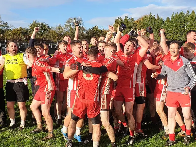 Dromahair celebrate Leitrim intermediate title