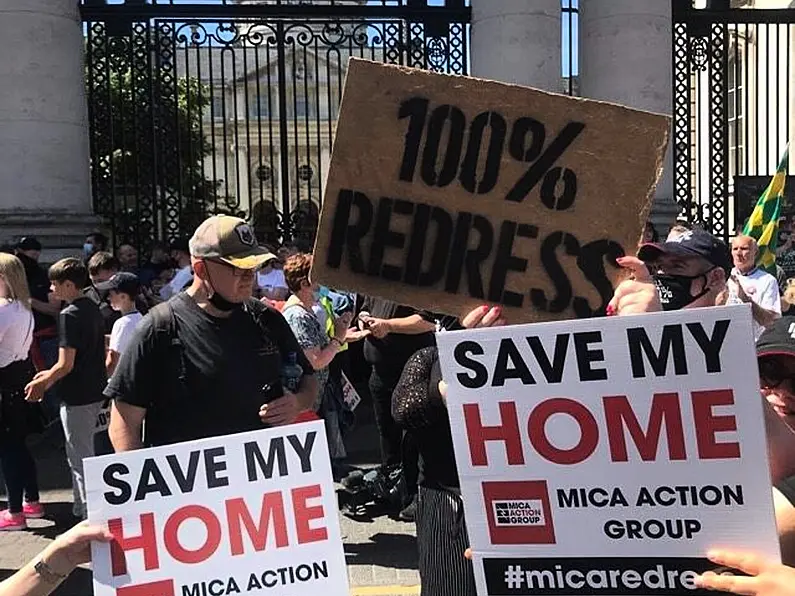 Mica homeowners to protest at gates of Leinster House today